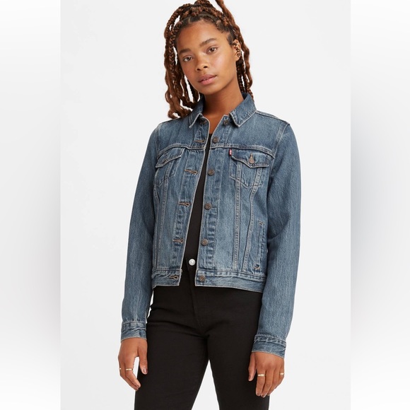 Original Trucker Medium Wash - Picture 1 of 5